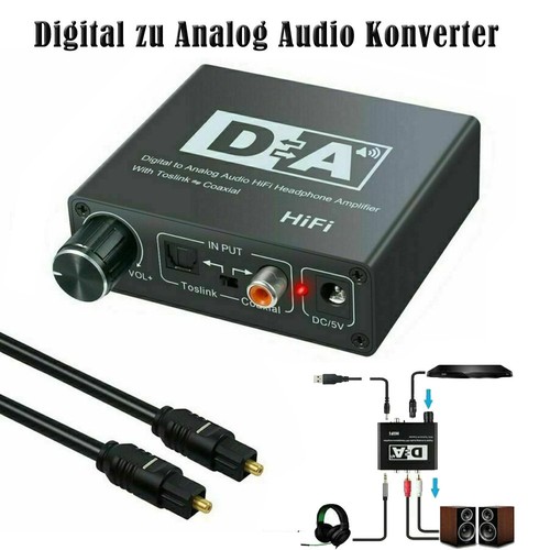 Digital analog audio - digital, zu