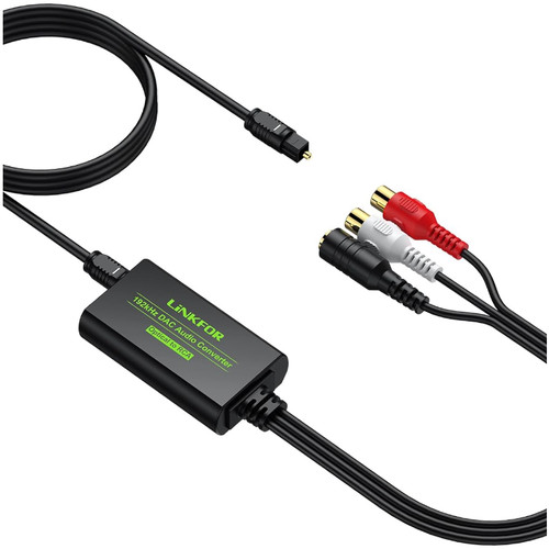 Linkfor toslink cinch dac - cinch,