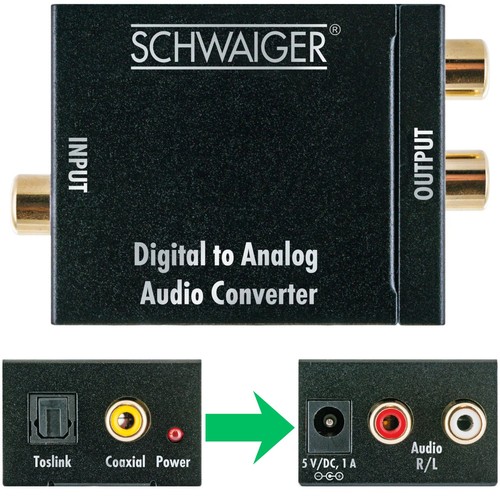 Schwaiger dac audio - schwaiger,