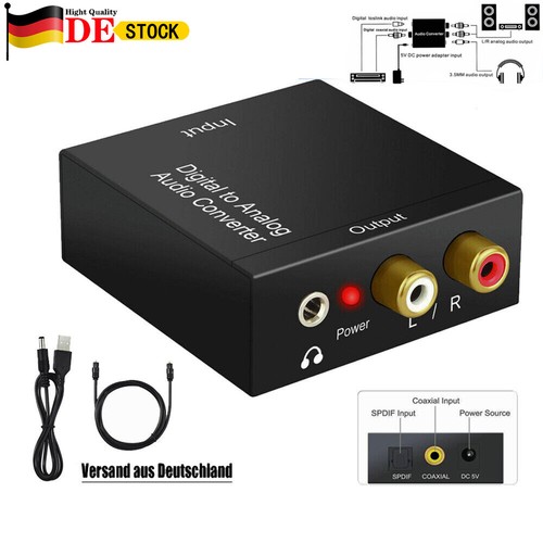 Digital analog audio - digital, to