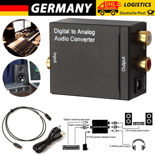Digital analog audio konverter - analog,