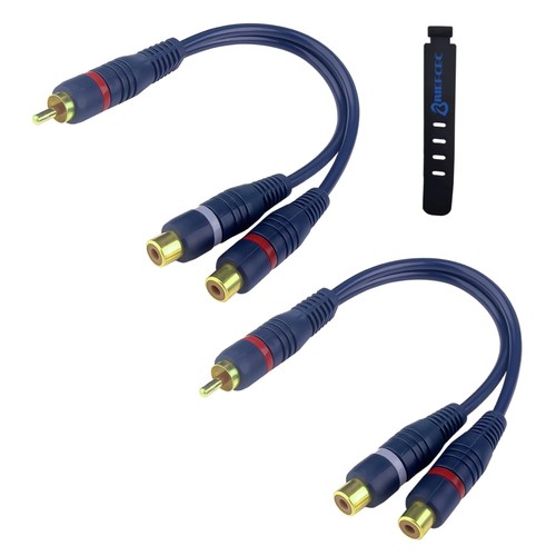 Cinch splitter kabel toslink - cinch,