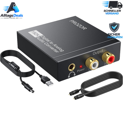 Optischer audio wandler - optischer,